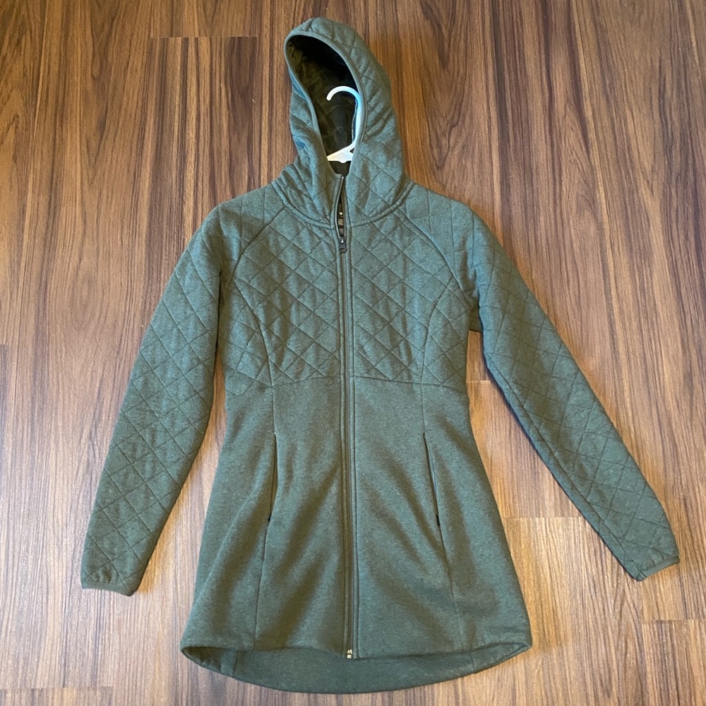 North Face Long Quilted Jacket